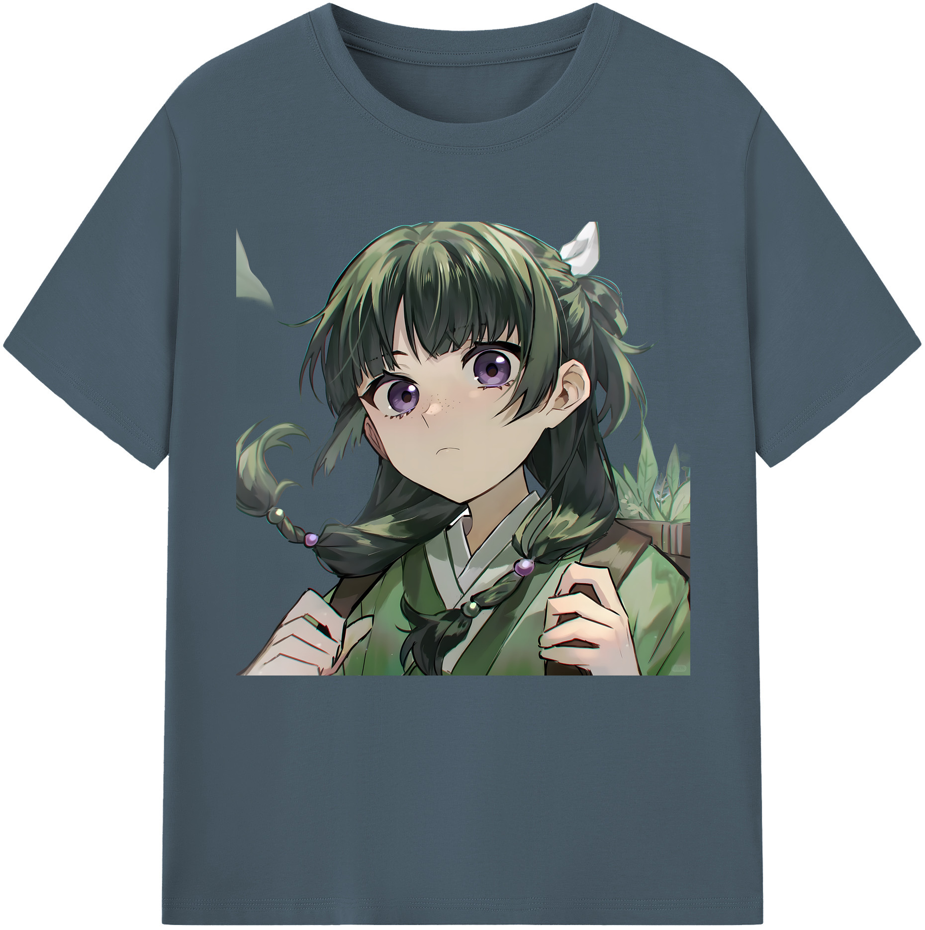 （画像用） 薬屋のひとりごと The Apothecary Diaries 綿100％半袖Tシャツ（フロントプリント）
